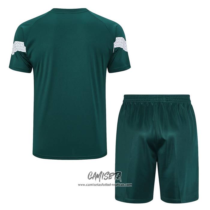 Chandal del Palmeiras 2023-2024 Manga Corta Verde - Pantalon Corto